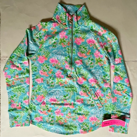 Lilly Pulitzer Sweaters - NWT Lilly Pulitzer X Disney Skipper Pullover Size XXS Minnie Mickey Mouse RARE